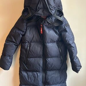 Ai Riders Puffer Jacket with Red Zip Pull